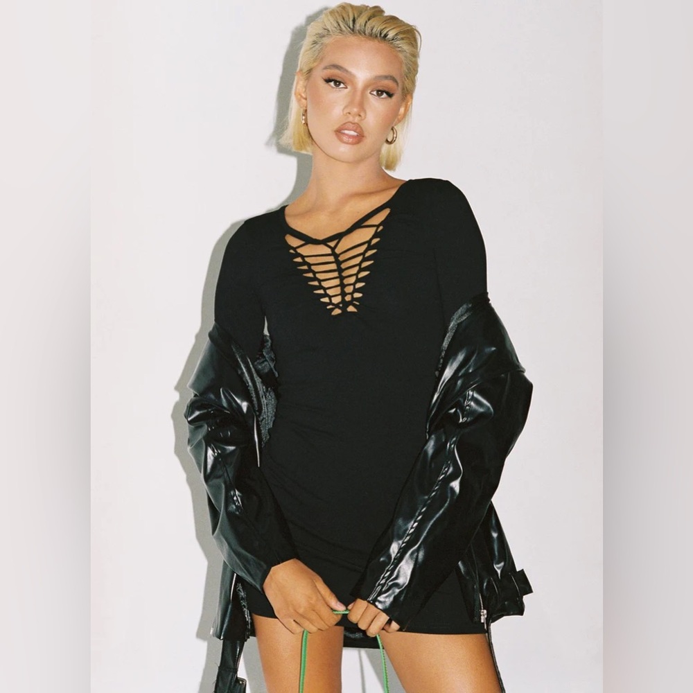 Zola Mini Dress Black